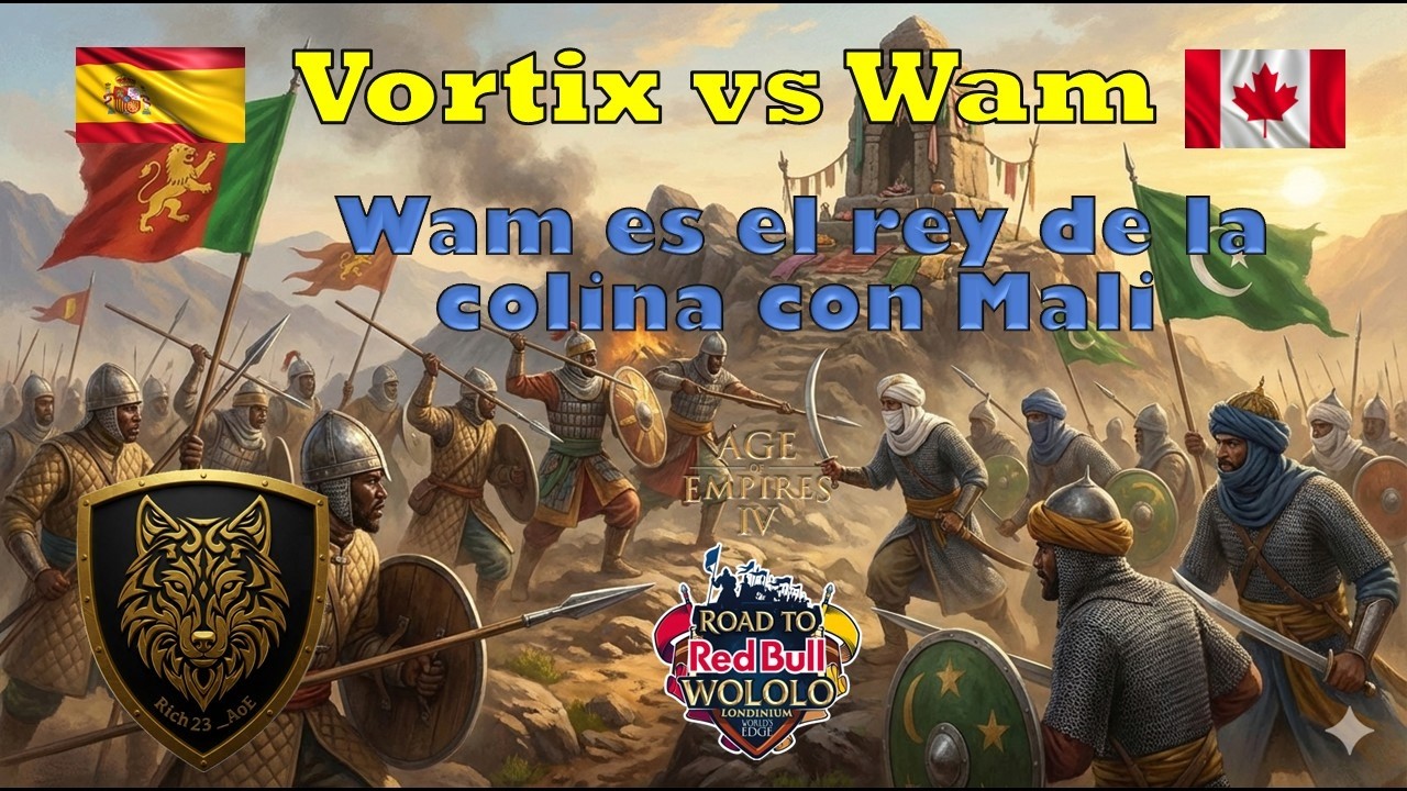 Vortix vs Wam | Road to Red Bull Wololo | Wam es el rey de la colina con Mali