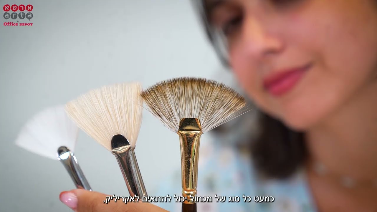 הציוד המומלץ לציור בצבעי אקריליק – כל מה שחשוב לדעת לפני שמתחילים! 🎨 #ארטא_אקדמי