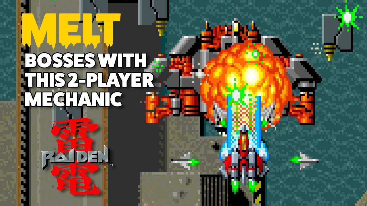 [Arcade] Raiden - MELT through bosses with this 2-player mechanic