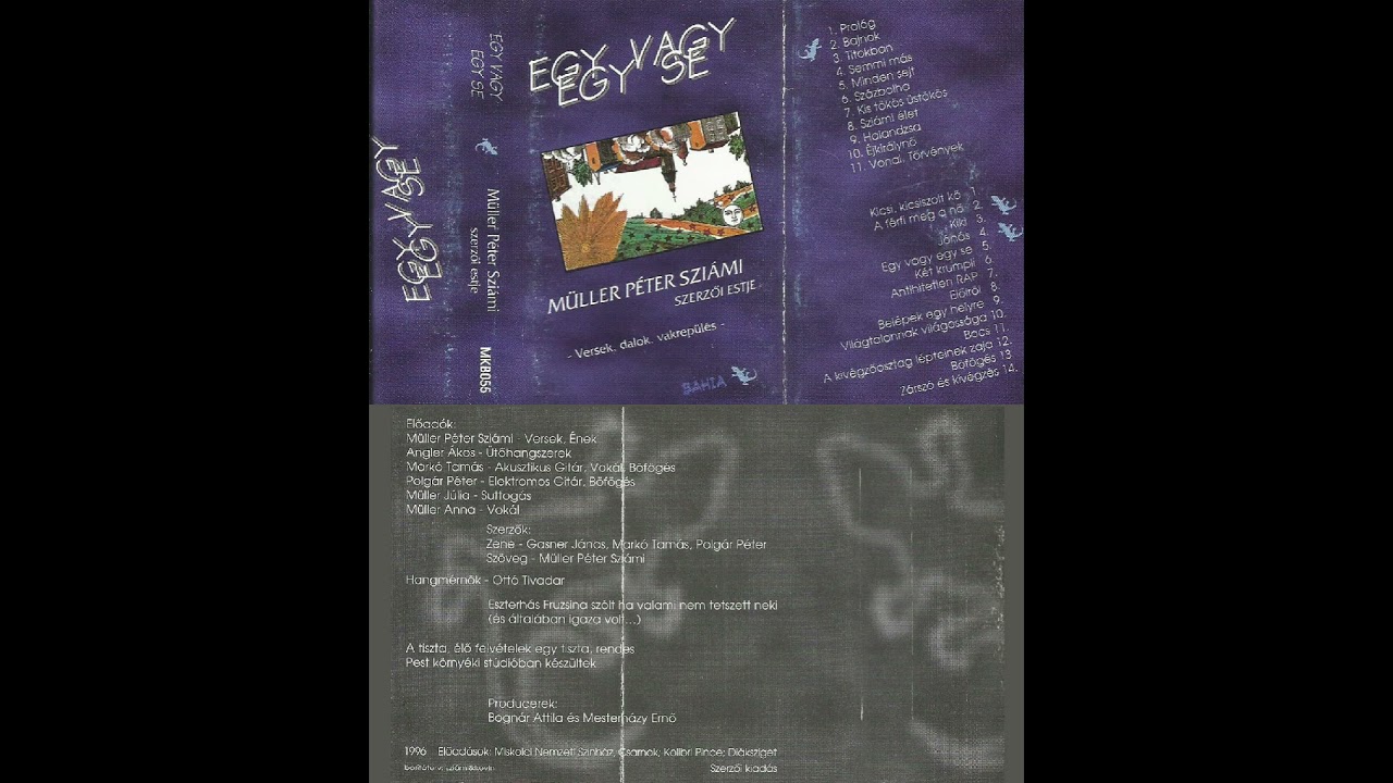 Müller Péter Sziámi - Egy vagy egy se - Album - MC_experience
