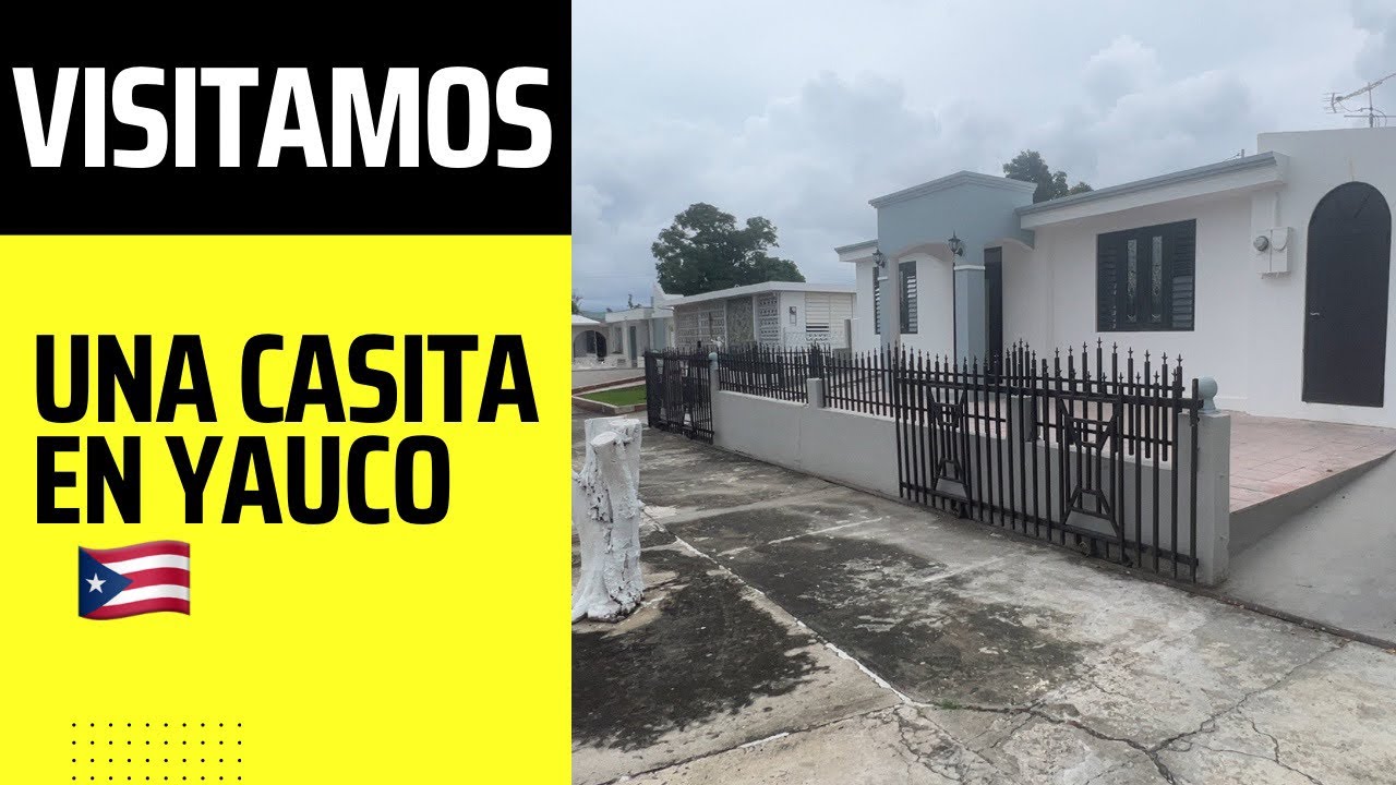 Visitamos una casita en Urb Villa Milagros Yauco PR (no se pudo vender)