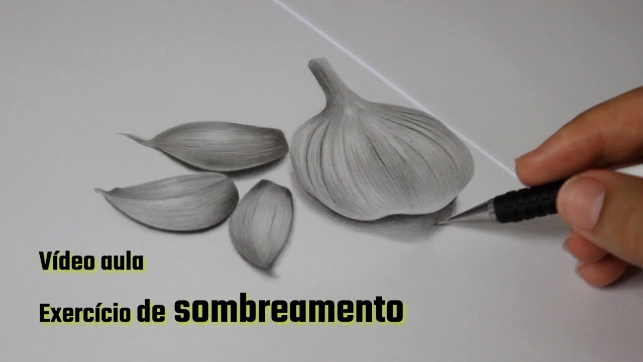 Exercício de SOMBREAMENTO| Desenho Realista