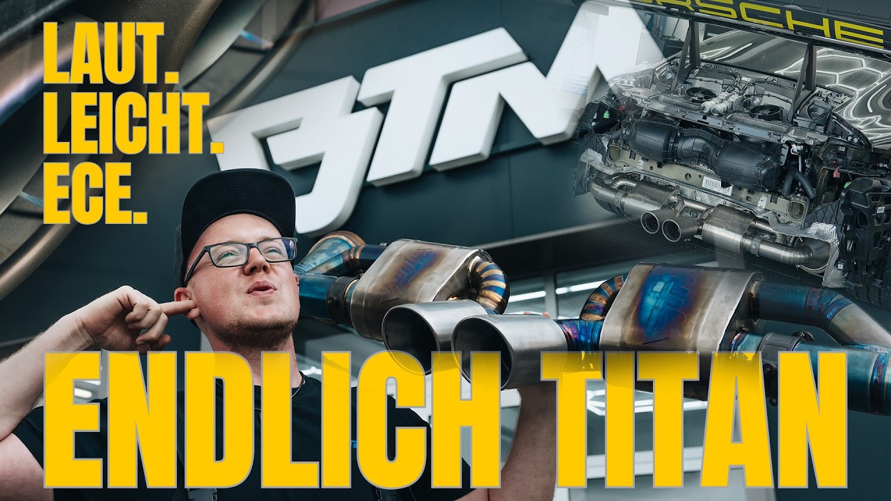 Porsche 992 GT3 RS + Titan Exhaust = ULTRASOUND! | BTM Titan Line