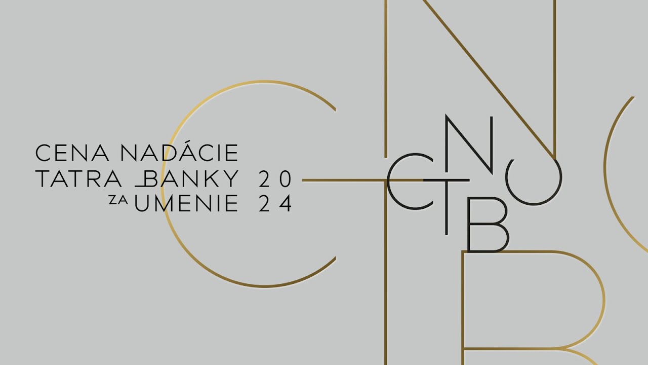 Tatra banka &ndash; Cena Nad&aacute;cie Tatra banky za umenie 2024