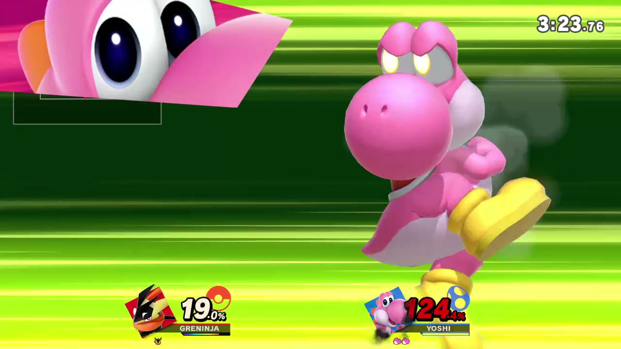 Arena yoshi when the game fights back
