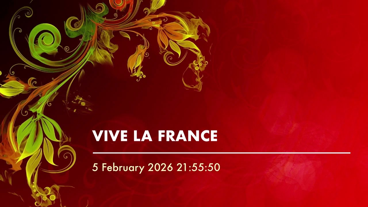 VIVE LA FRANCE