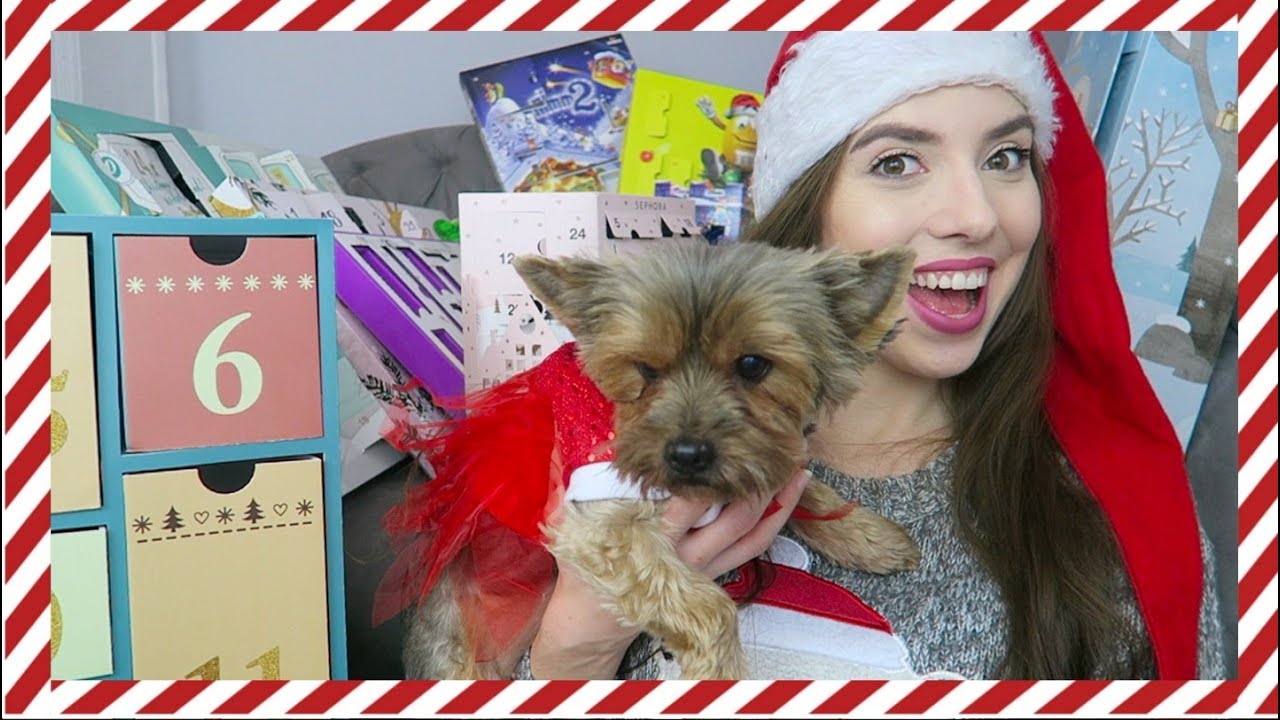VLOGMAS 22 PIES OTWIERA KALENDARZE ADWENTOWE