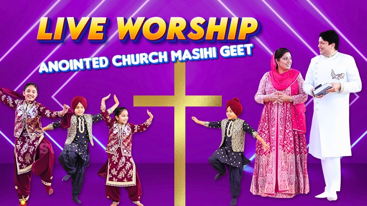 LIVE WORSHIP | Punjabi Masihi Geet | Anointed Church | Pastor Aslam Nazik | Masihi Geet 2025