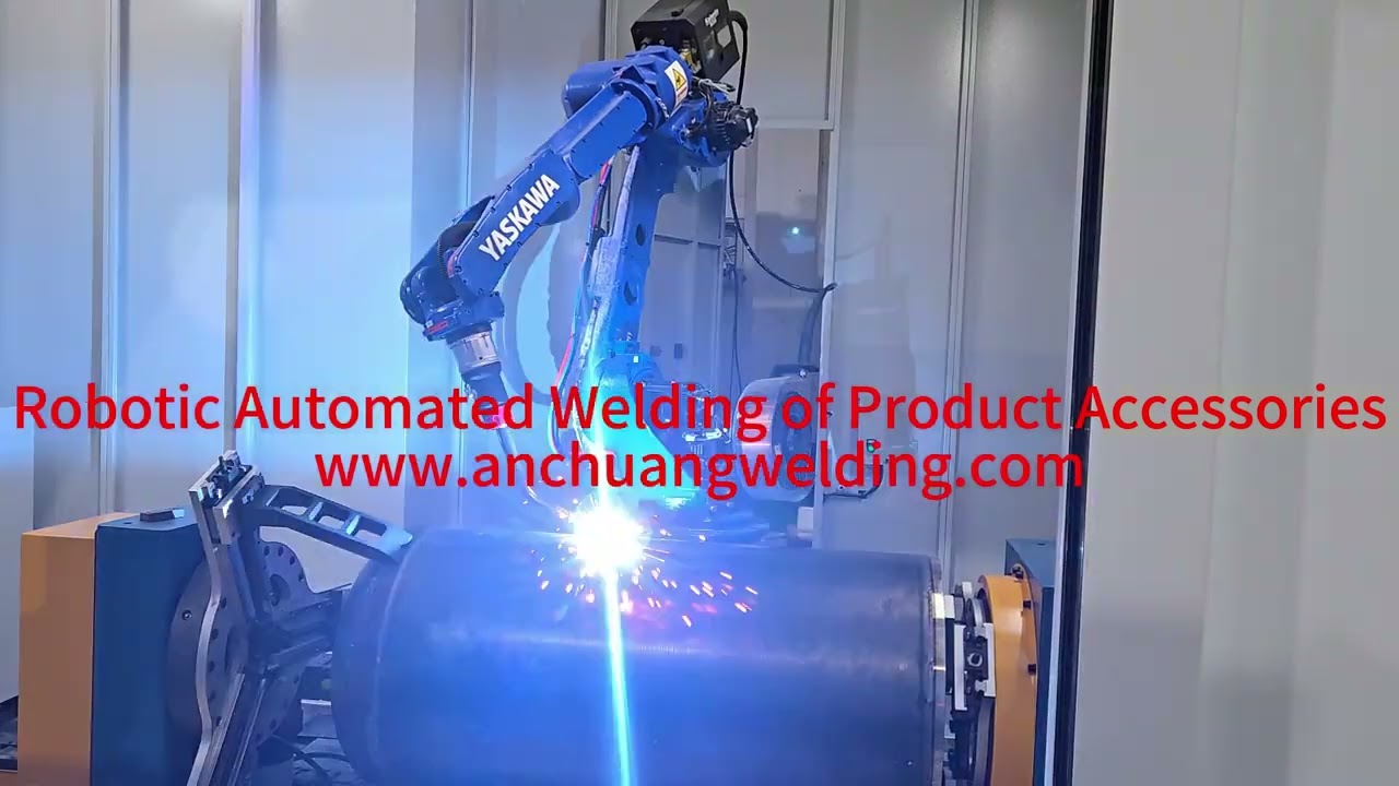 Automated Welding Equipment for Auxiliary Components #weldingrobot #automaticwelding #positioner