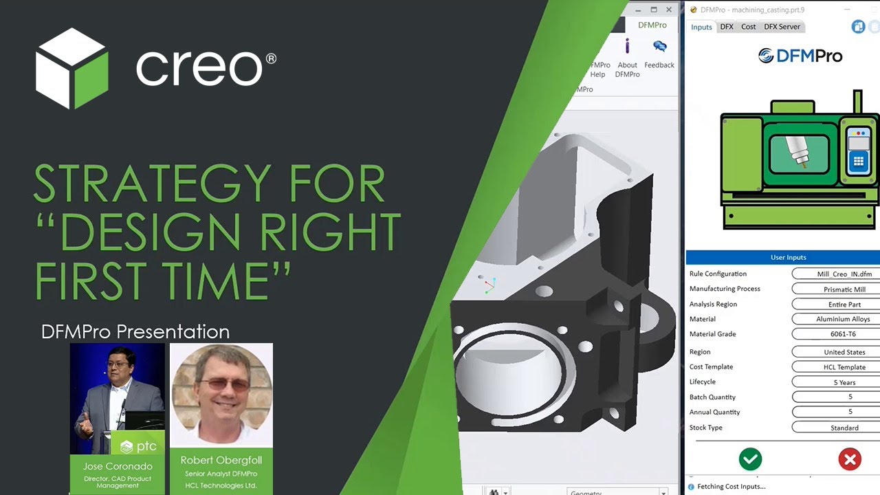 Digital Transformation in Manufacturing with DFMPro for Creo