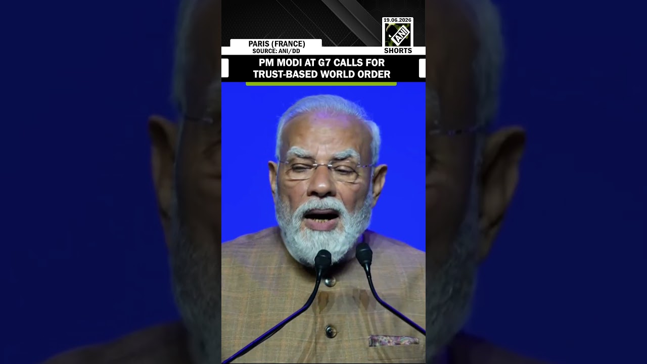 PM Modi at G7 calls for trust based global order, inclusive governance and shared sustainable growth