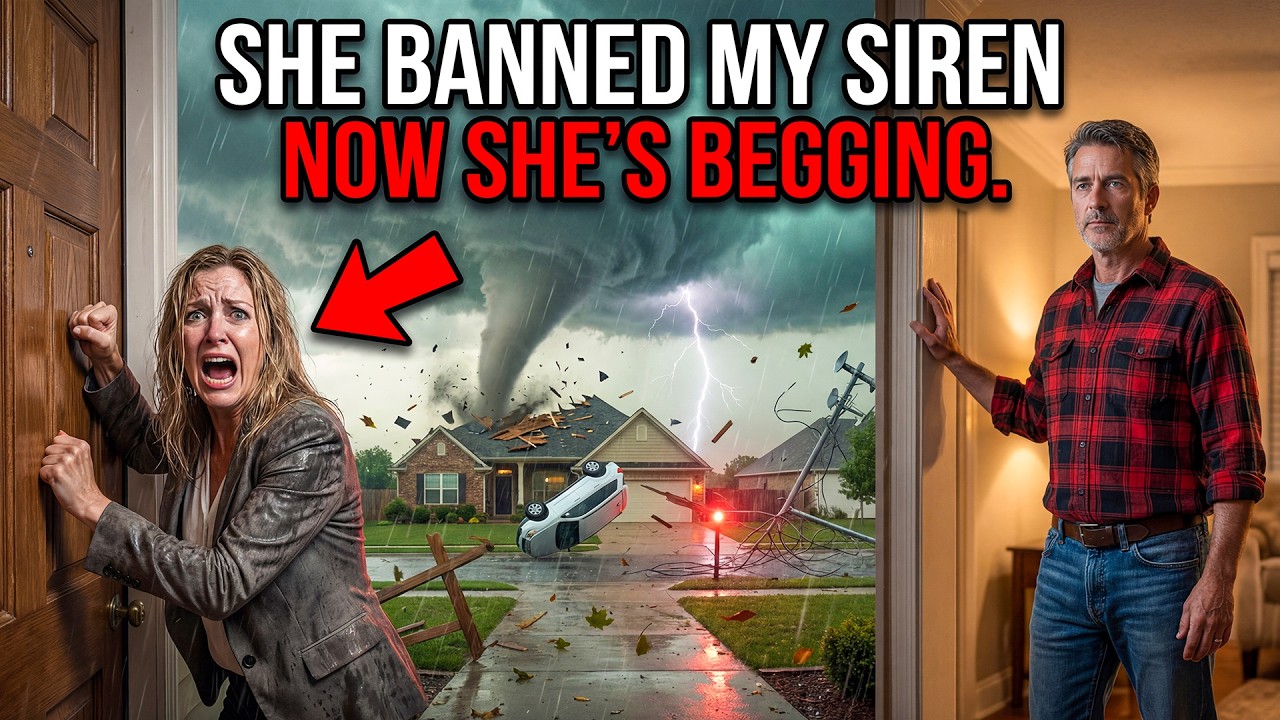 HOA Karen Banned My Tornado Siren — Then Pounded on My Door as the Twister Tore Her Roof Away