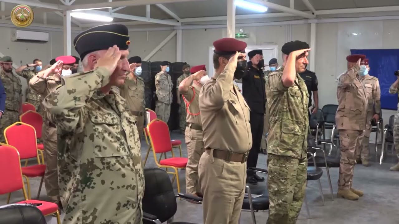رئيس أركان الجيش يحضر مراسيم تبديل قائد بعثة حلف الشمال الأطلسي (الناتو) في العراق