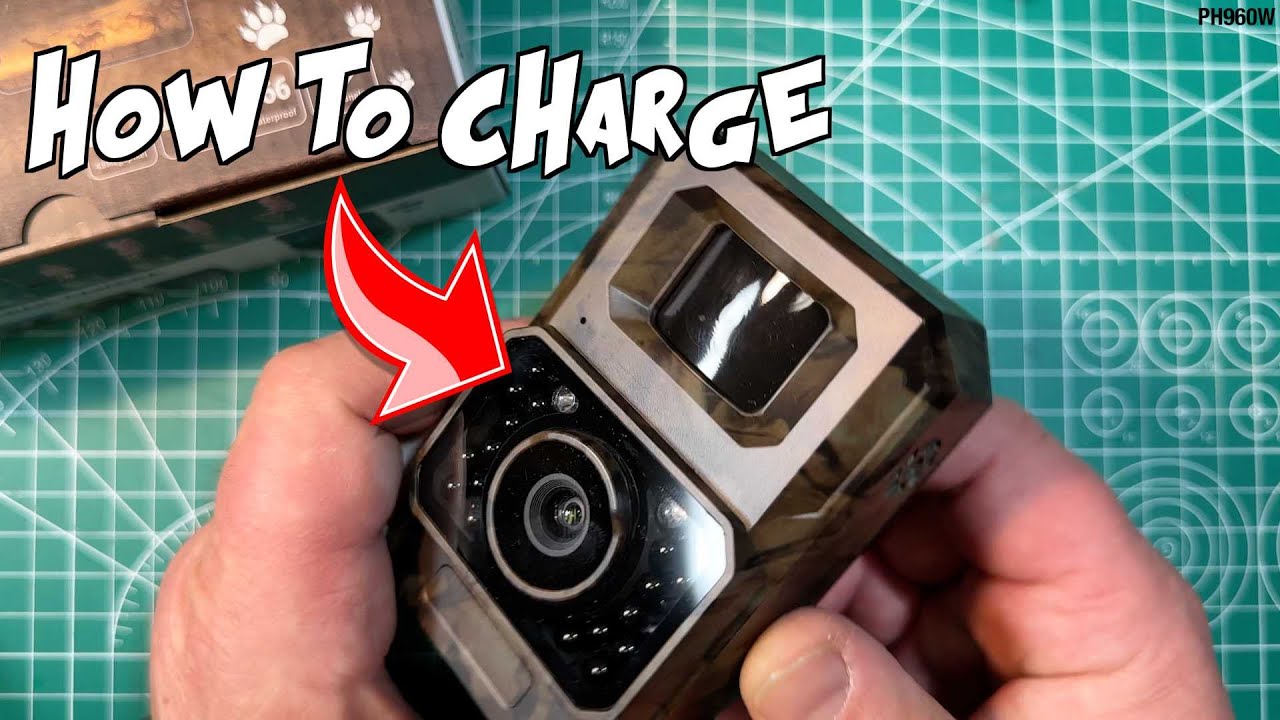 How to Charge the WiFi Trail Cam PH960W