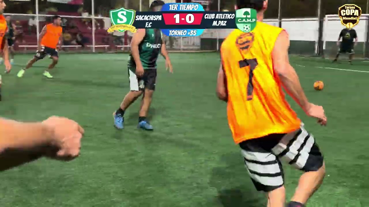 FINAL +35 &ldquo;COPA DE PLATA&rdquo; (Sacachispa f.c vs club atl&eacute;tico m.paz)