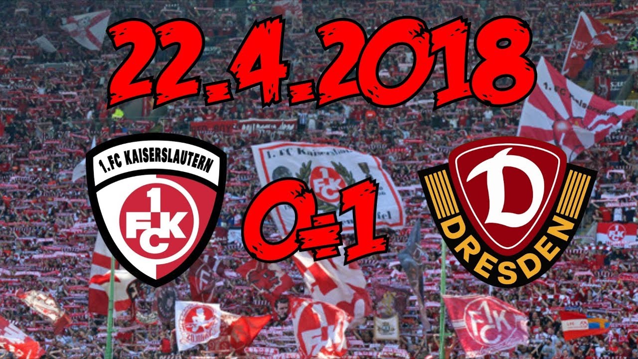 1. FC Kaiserslautern 0:1 SG Dynamo Dresden - 22.4.2018 - Das war's...