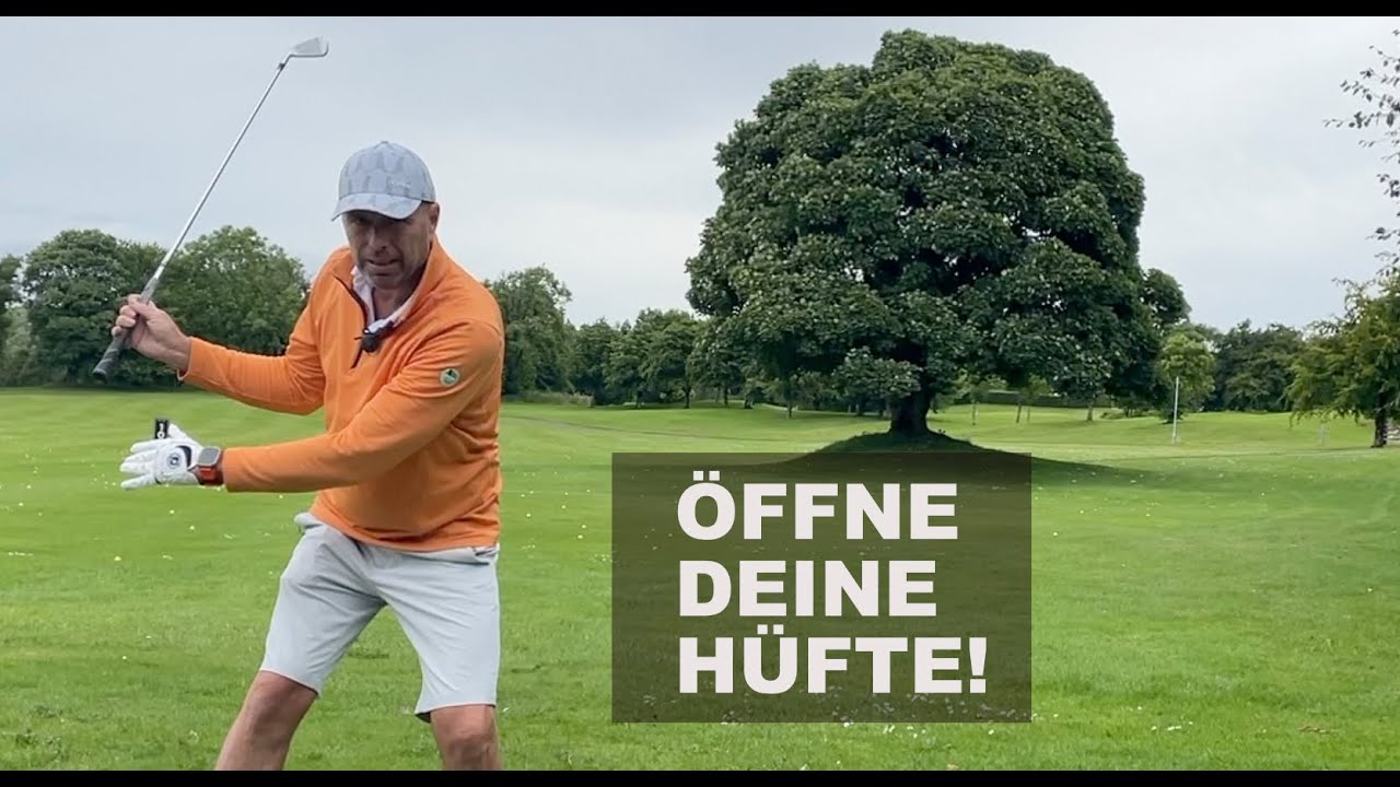 WIE DU DEINE HÜFTE MEHR ÖFFNEST und dadurch den Ball gerader und sauberer triffst