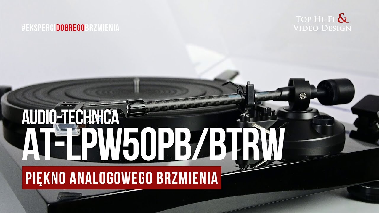 Audio-Technica AT-LPW50PB/BTRW – gramofon i piękno analogowego brzmienia | prezentacja Top Hi-Fi