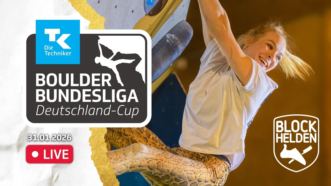 LIVE 5. Deutschland Cup | Weltcup-Feeling in der größten Boulderhalle Europas