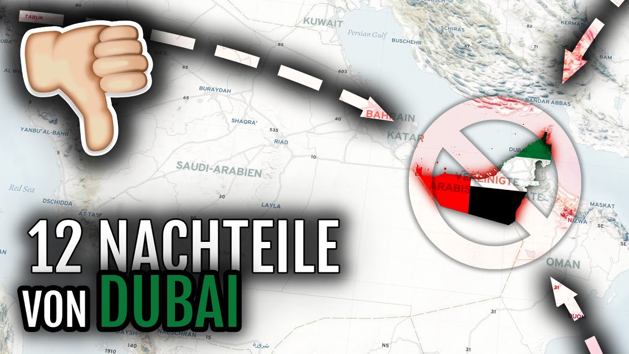 Auswandern Dubai 🇦🇪👎🏻 | 12 Nachteile!
