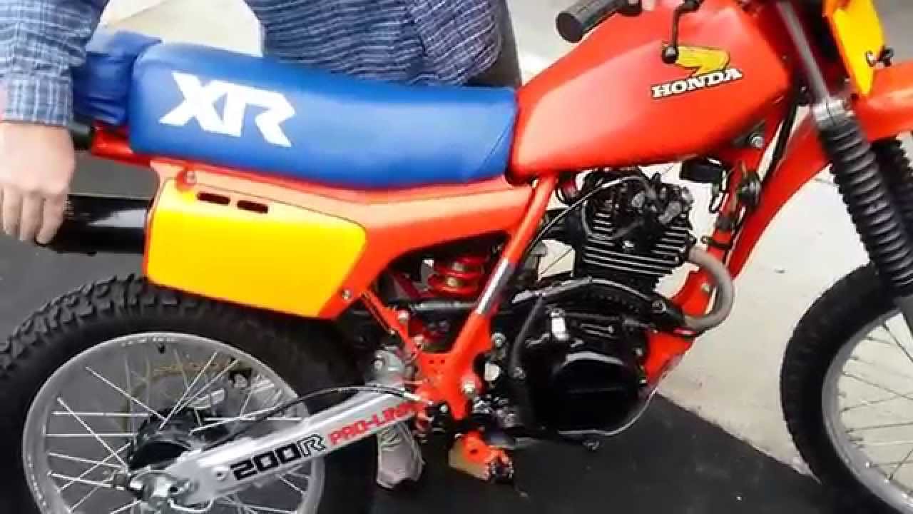 Honda XR200 RD (1983 model)