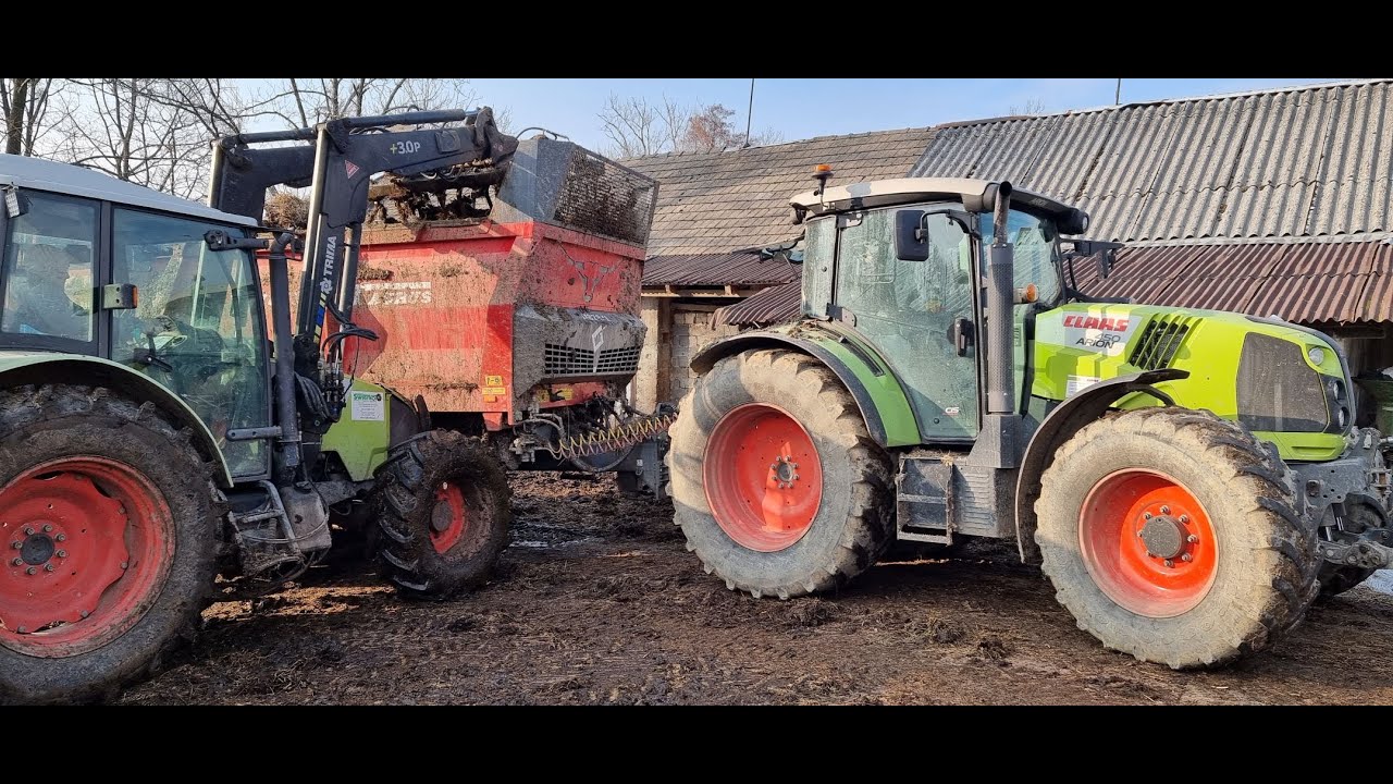 Praca na Gospodarce CLAAS 450 Arion