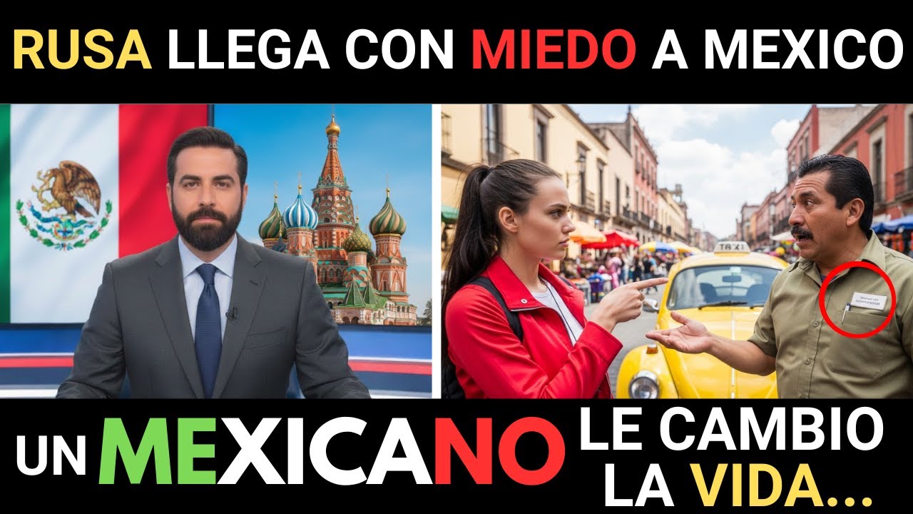 INGENIERA RUSA LLEGÓ CON MIEDO A MÉXICO… y un taxista le dio la sorpresa de su vida