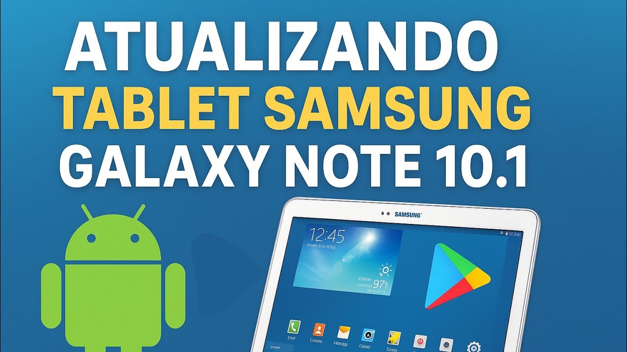Atualizando Tablet Samsung Galaxy Note 10.1