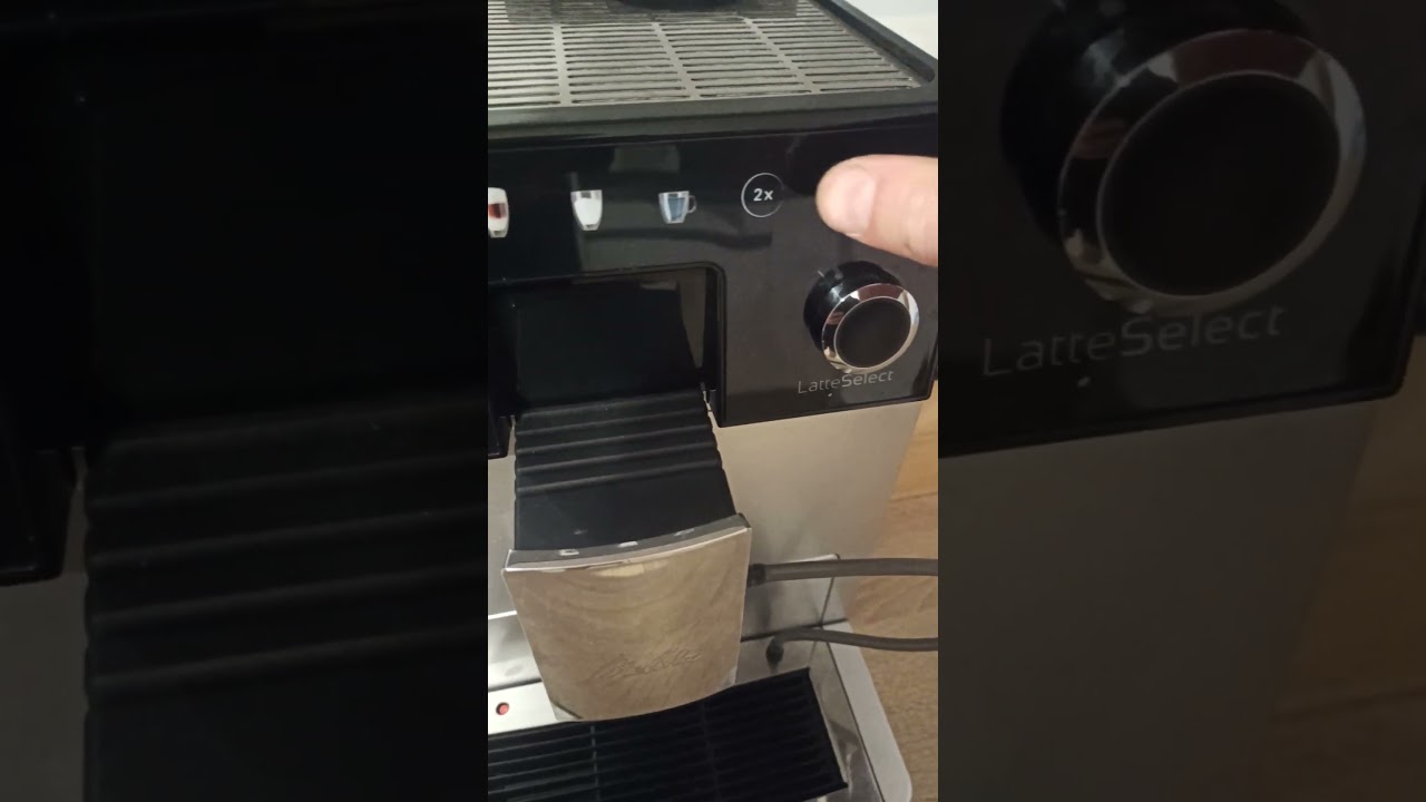 melitta latte select problem z wyciekiem wody do tacki