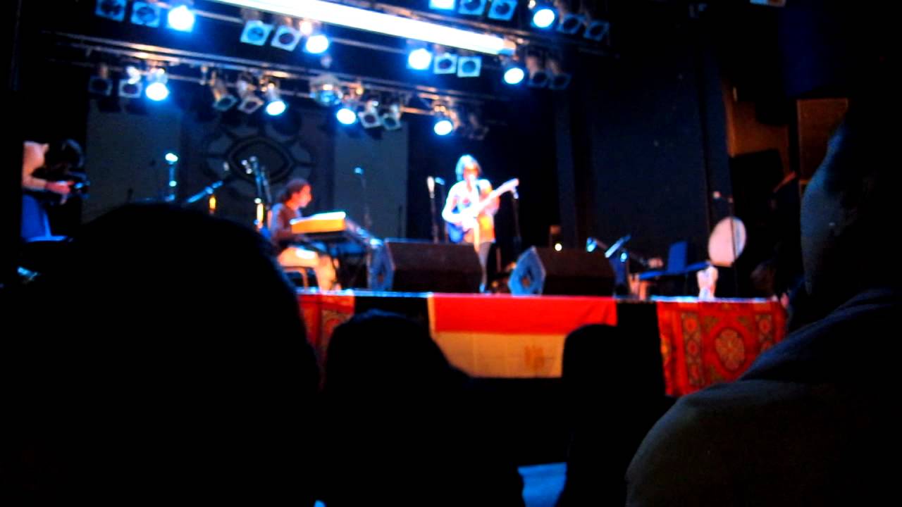Maii Waleed and Shadi El-Hosseiny performing at 'Voices of Tahrir' (a United Egyptians event)