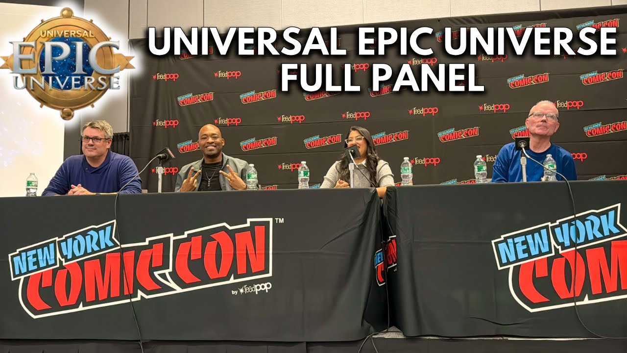 Universal Orlando Epic Universe (Full Panel) New York Comic Con