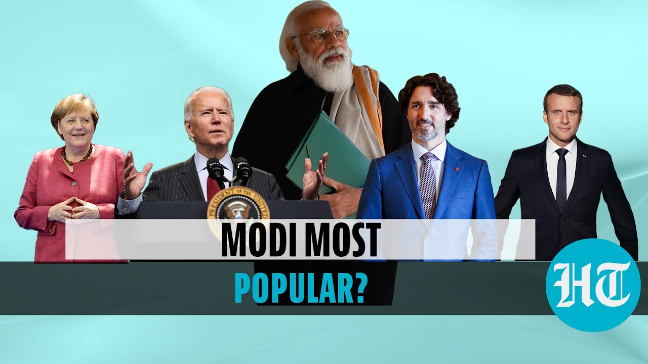 PM Modi vs Biden, Macron, Merkel & others: Who's at top in approval ratings?