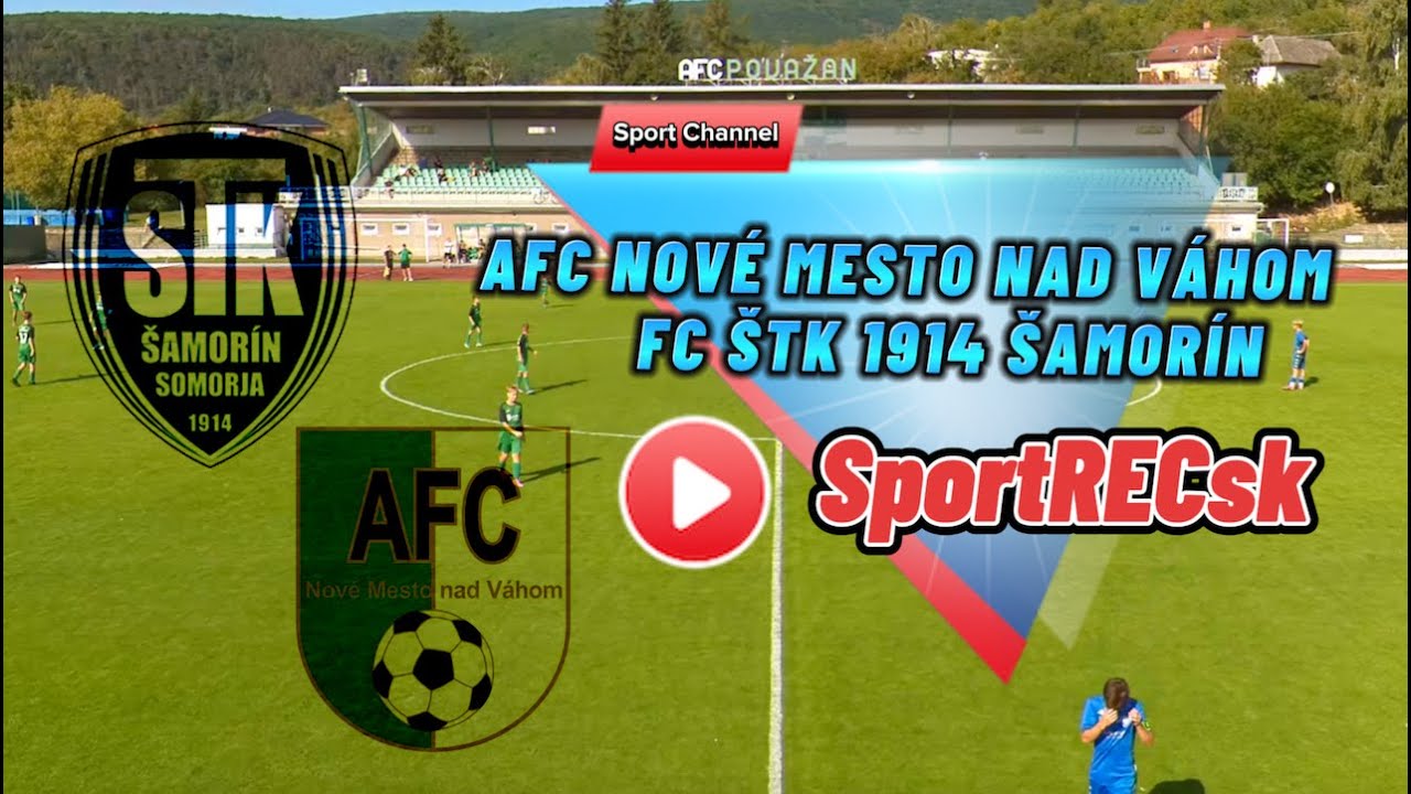 AFC NOVÉ MESTO NAD VÁHOM U15 - FC ŠTK 1914 ŠAMORÍN U15 - II. liga U15 HUMMEL ZsFZ