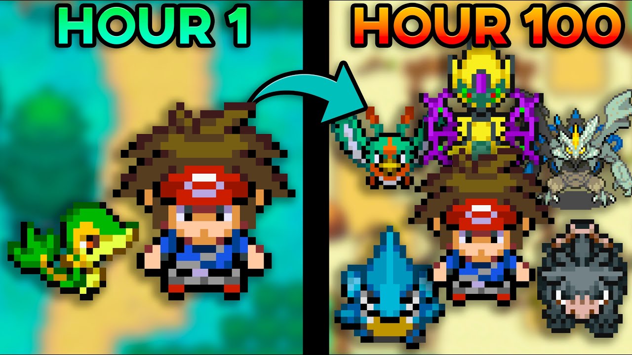 I Spent 100 Hours In Pokemon Blaze Black 2 Redux... It Was INSANE! (Rom Hack )