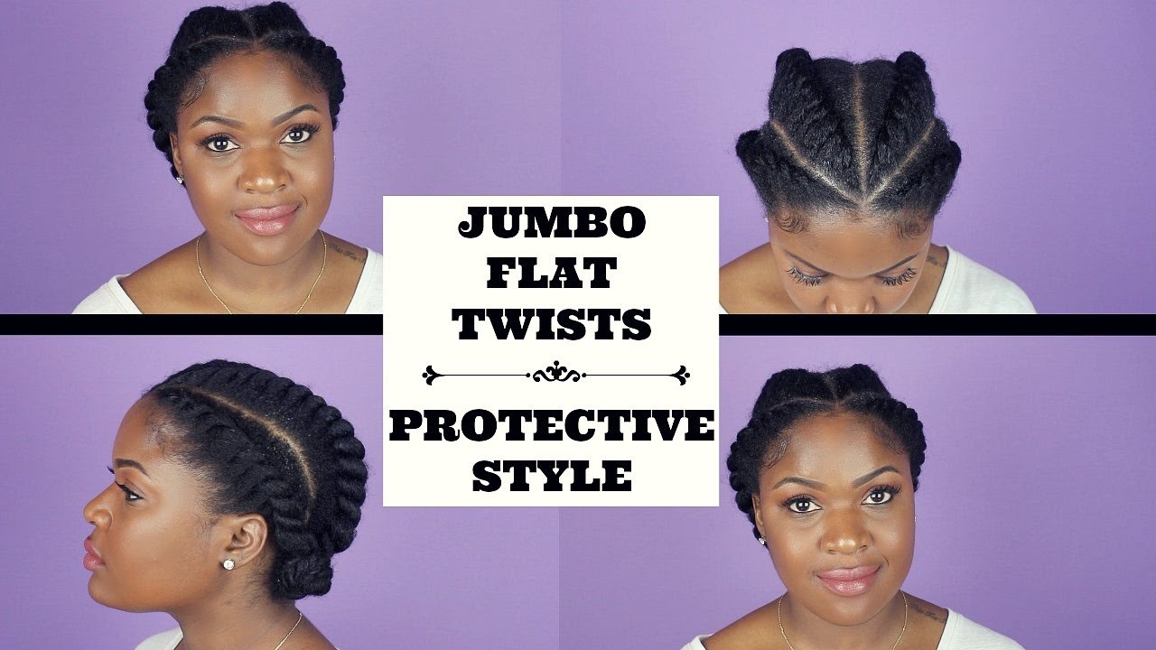 JUMBO FLAT TWISTS | PROTECTIVE STYLE