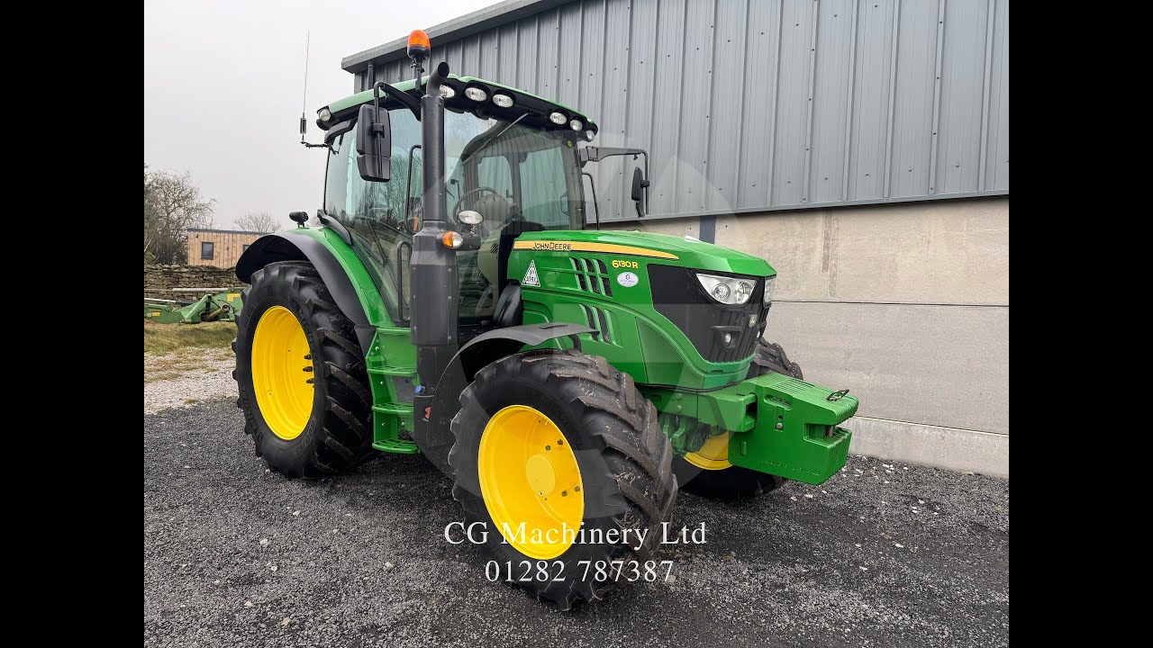 2018 John Deere 6130R Premium Tractor, 3979 Hours, &pound;55995+VAT