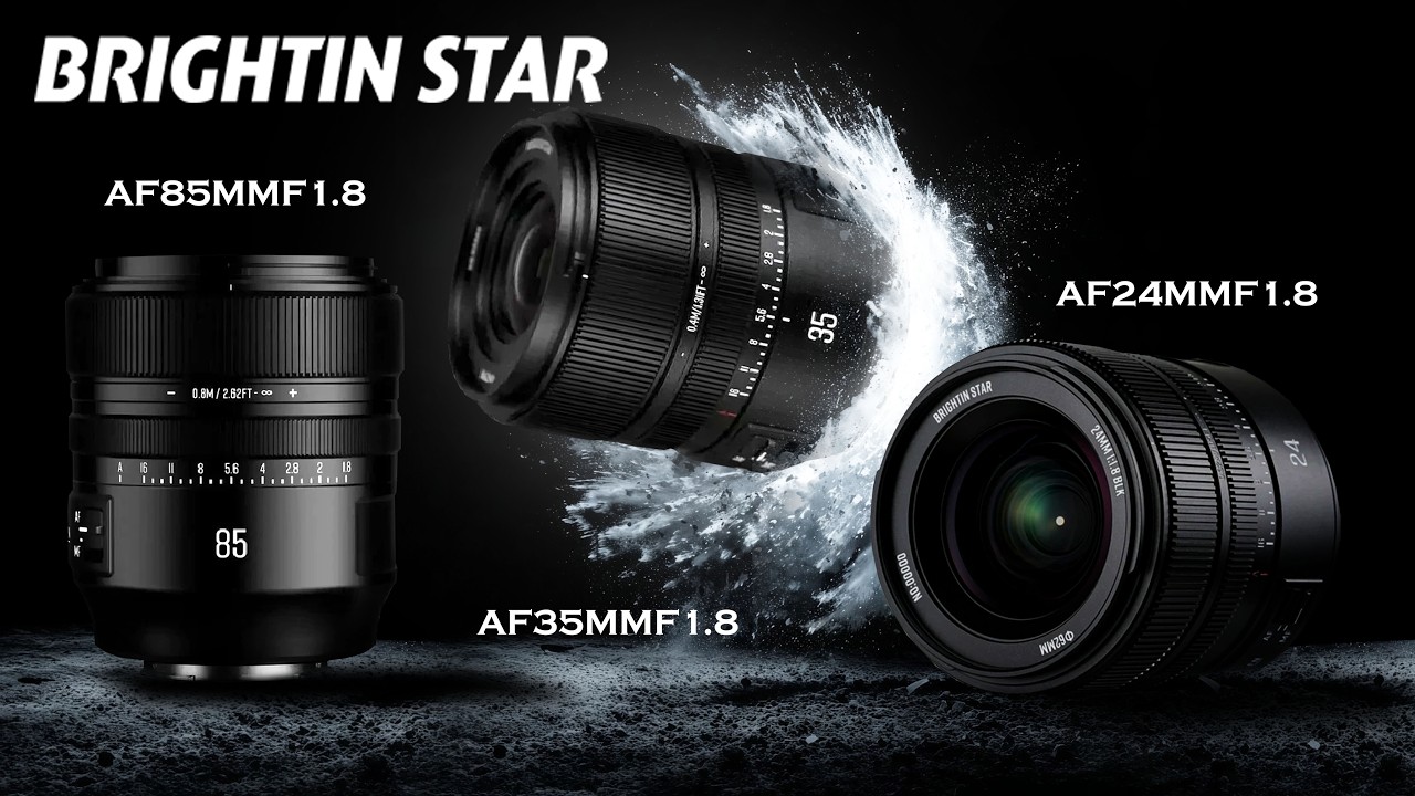 Обзор объективов BRIGHTIN STAR 24mm, 35mm и 85mm f1.8 | Доступные полнокадровые объективы с фикси...