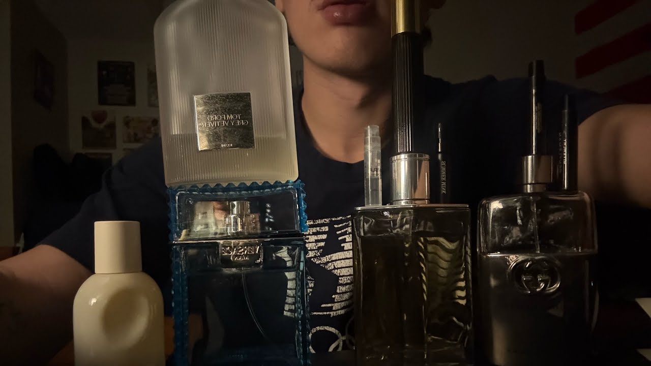 asmr my perfume & cologne collection 