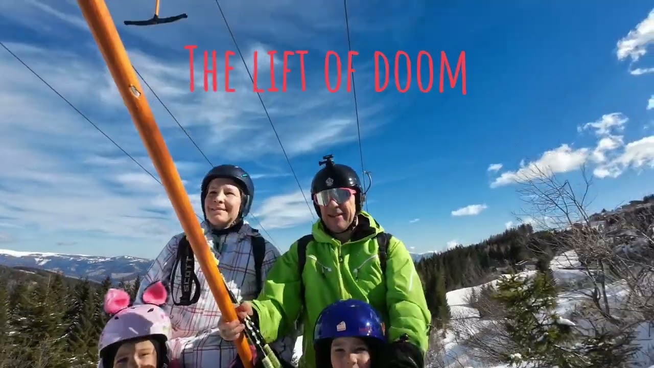 Klippitztörl skiing March 2025