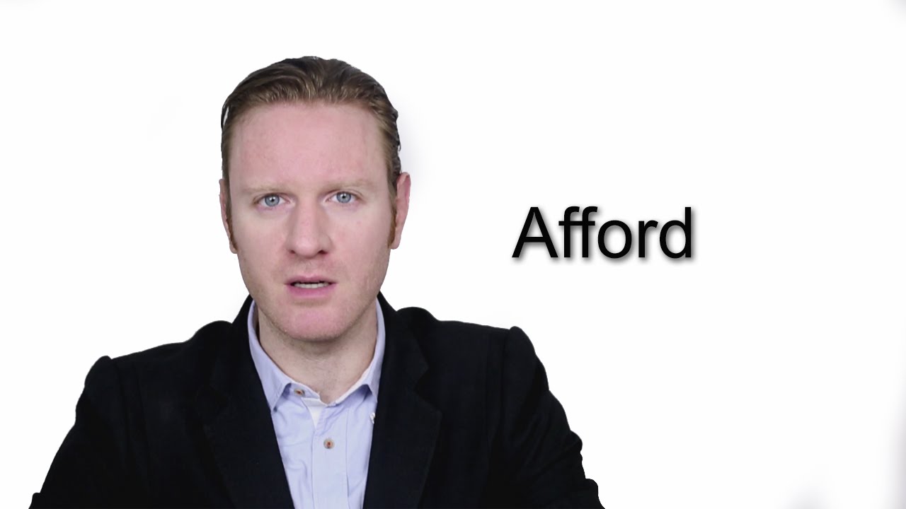 Afford - Meaning | Pronunciation || Word Wor(l)d - Audio Video Dictionary