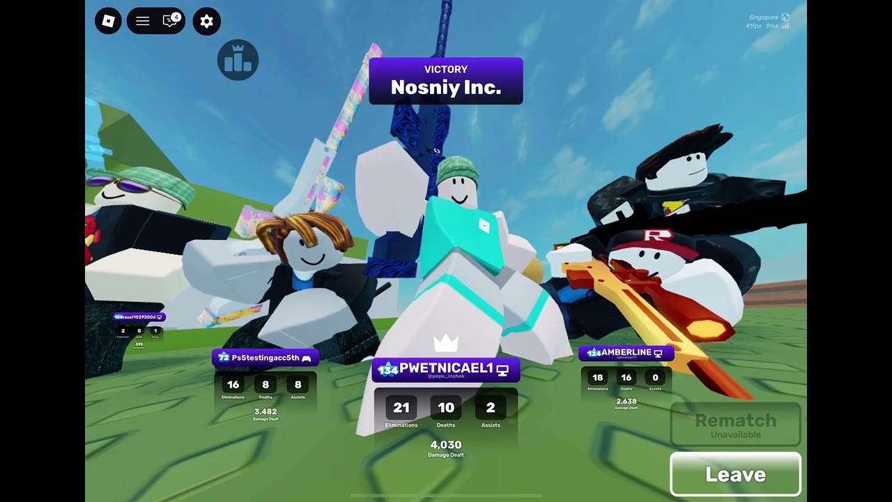 Roblox rivals arcade server (4th,lose,2nd,1st,idk)