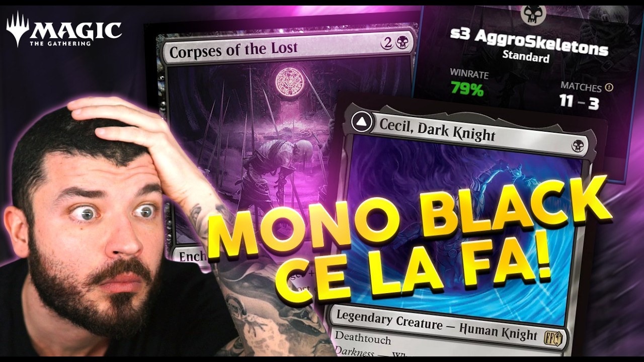 MONO NERO AGGRO aggiornato e SUPER BUDGET pu&ograve; VINCERE! - MTG Arena Standard