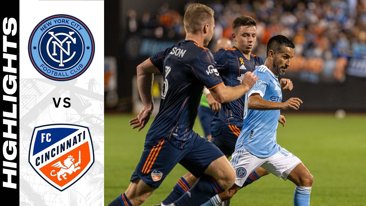 HIGHLIGHTS: New York City FC vs. FC Cincinnati | September 07, 2022