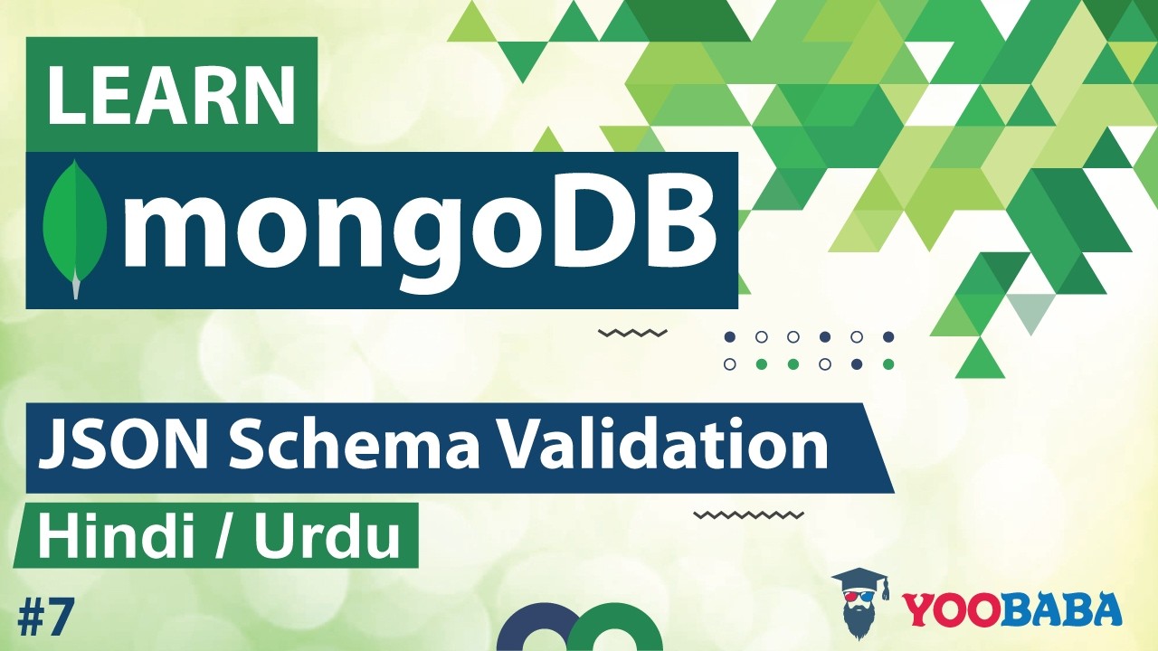 MongoDB JSON Schema Validation Tutorial in Hindi / Urdu