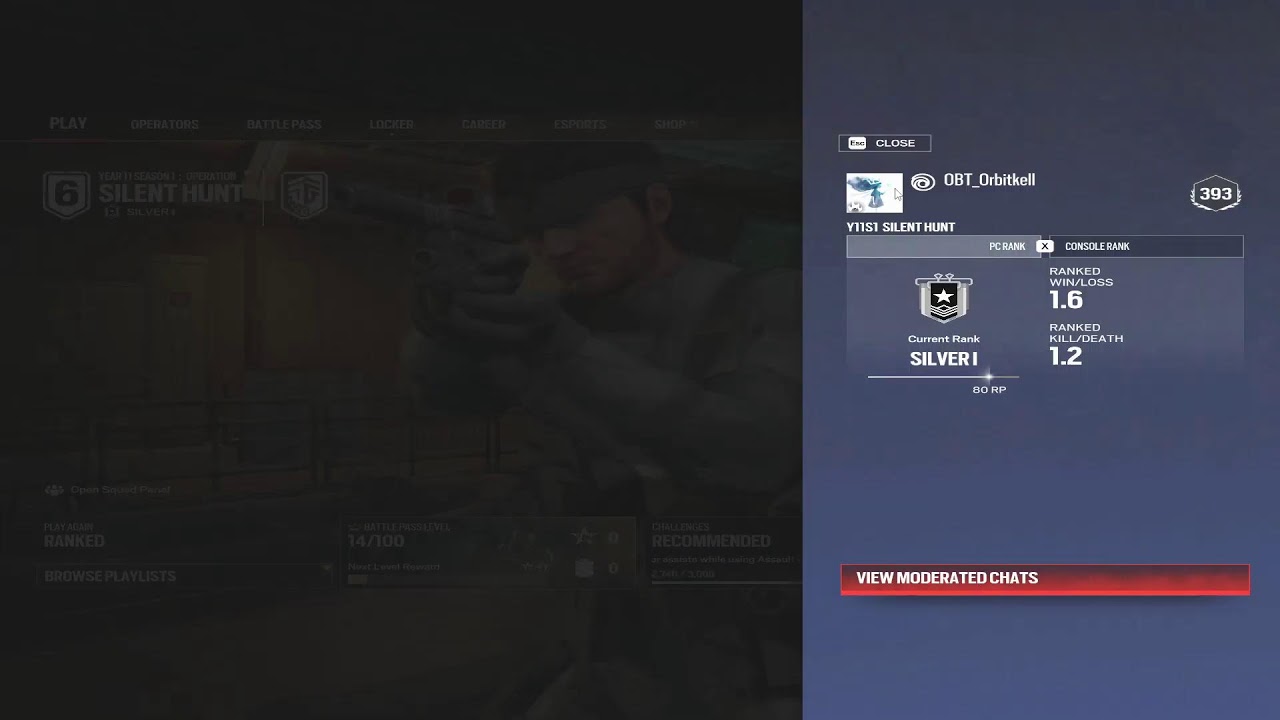 Playing ranked R6!!!