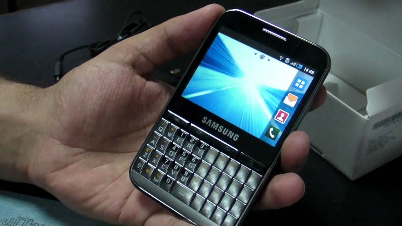 Samsung Galaxy Pro B7510 review HD ( in Romana ) - www.TelefonulTau.eu -