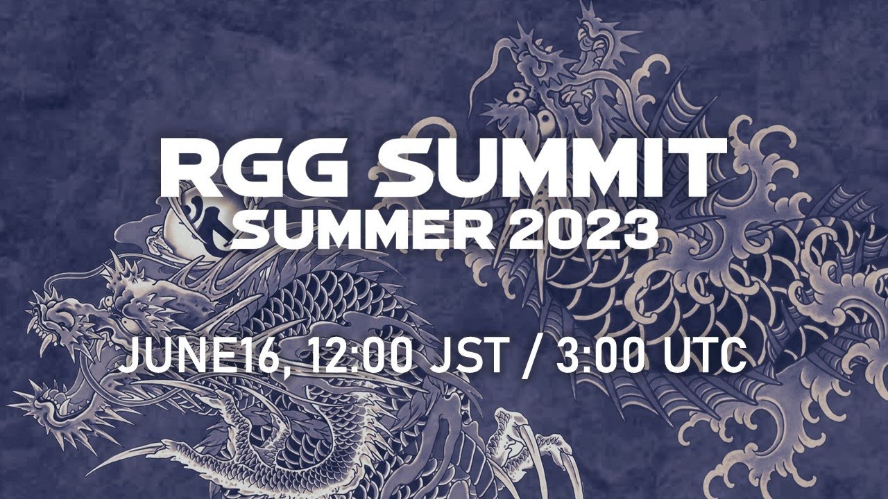 RGG Summit Summer 2023 Livestream