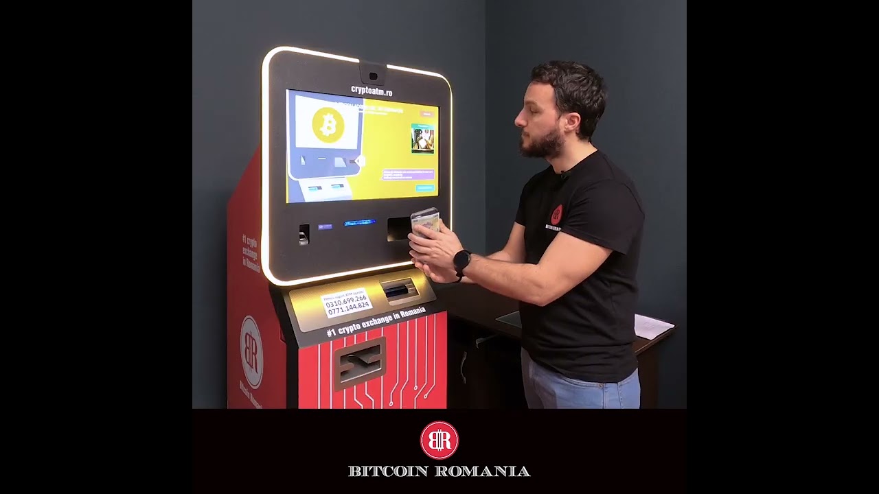 Cumpără CRYPTOMONEDE de la ATM