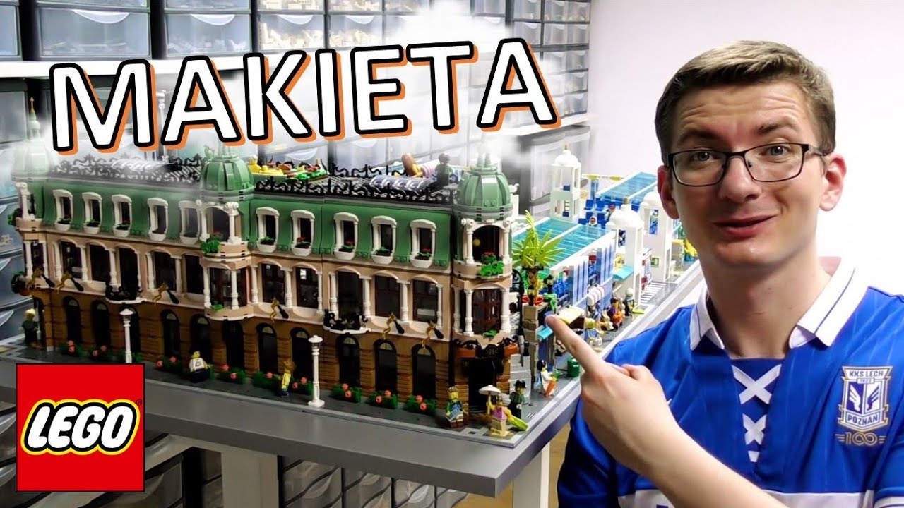 HOTEL i STADION z klock&oacute;w LEGO! 🏨 | Maciek i Klocki