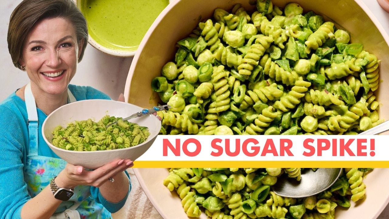 Pasta Salad that Doesn't Spike Blood Sugar